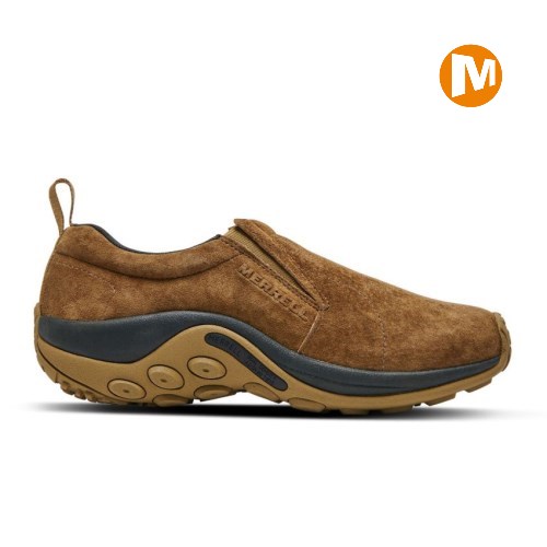 Pánské Slip On Boty Merrell Jungle Moc Hnědé (CZ. UAQLO)